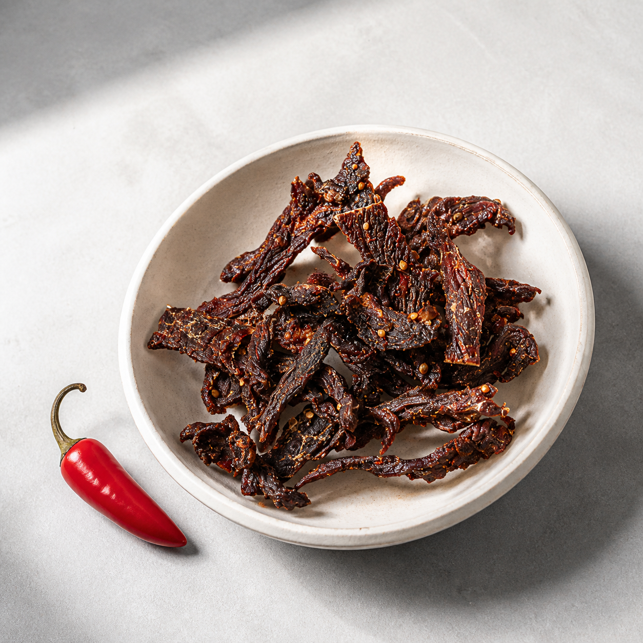 Sweet Chilli Glazed Biltong Sticks product photo